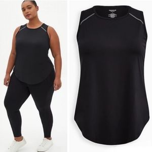 Torrid Tech Jersey Sleeveless Active Tank Top